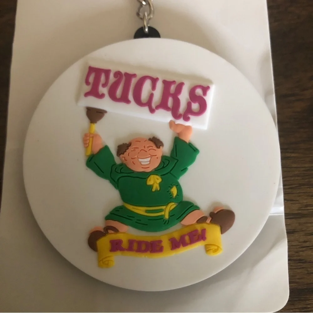 Tucks Ride Me Bottle Opener Keychain NWOT